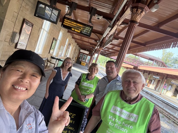 Keble train station outreach