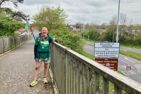 David Listening Walk Visits Swindon 2