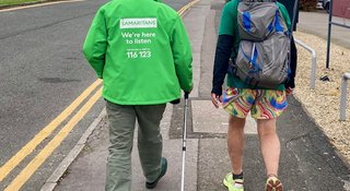 David Listening Walk Visits Swindon 3