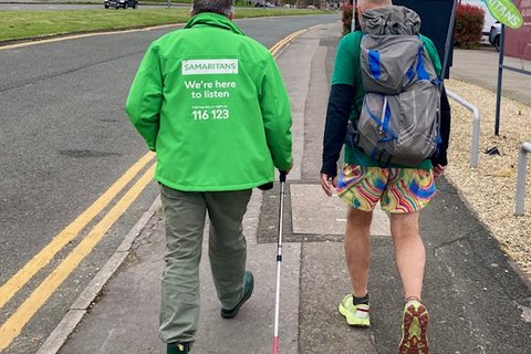 David Listening Walk Visits Swindon 3