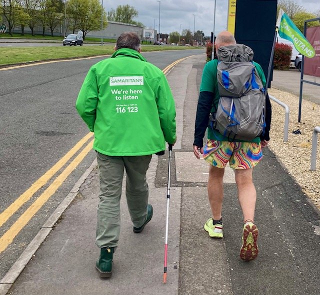 David Listening Walk Visits Swindon 3