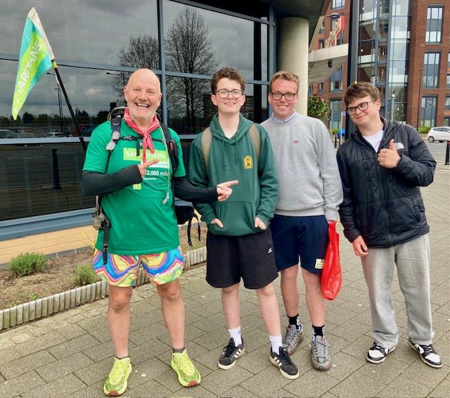 David Listening Walk Visits Swindon 6