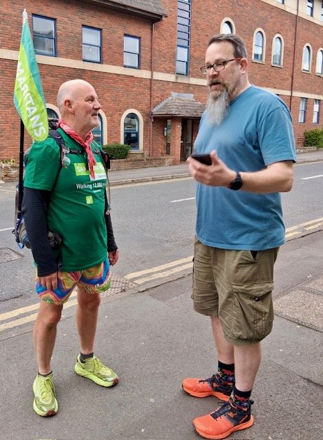 David Listening Walk Visits Swindon 7