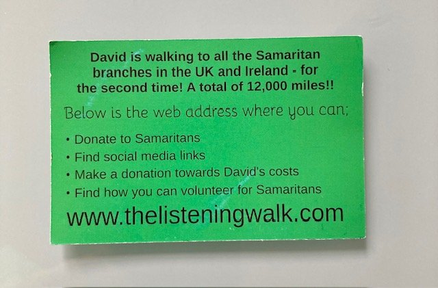 David Listening Walk Visits Swindon 8