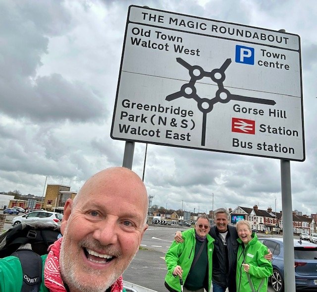 David Listening Walk Visits Swindon 5