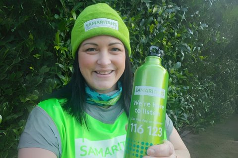 Laura Manston Marathon Sevenoaks Samaritans
