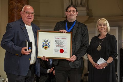 Leigh award presentation