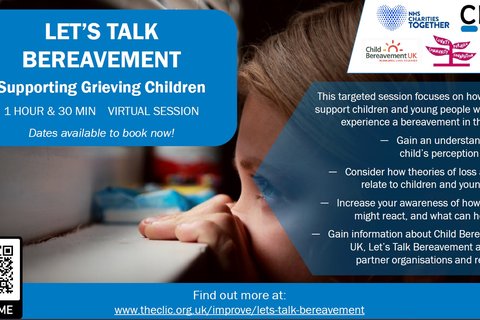 Lets talk bereavement - supporting grieving children