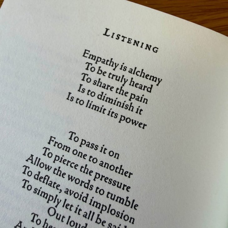 Listening poem
