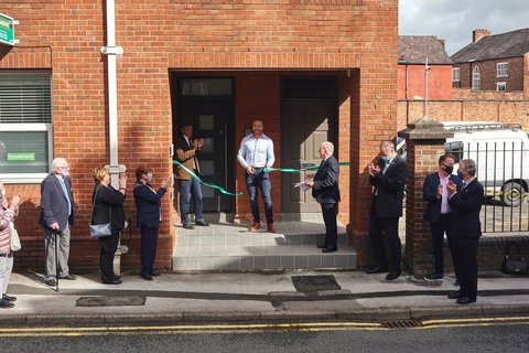 Macclesfield Samaritans Opening Ceremony Ribbon Cutting