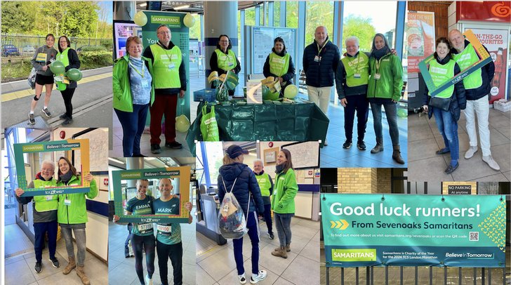 Marathon Sevenoaks Station Collage