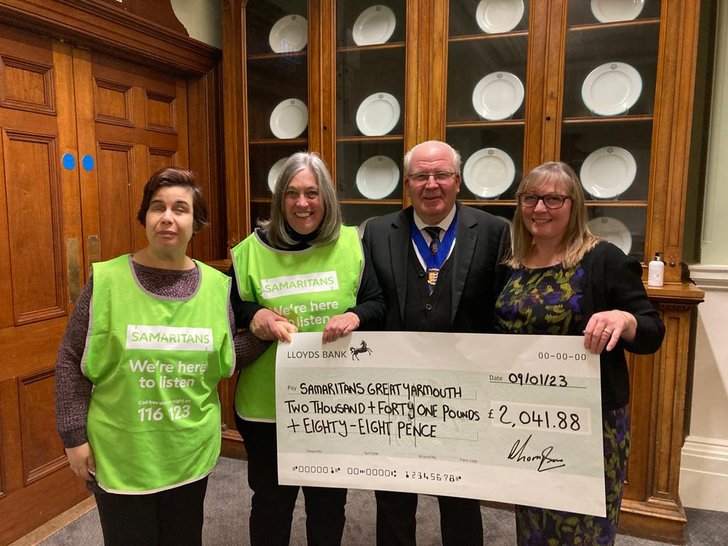 Mayor Donation Jan 2023
