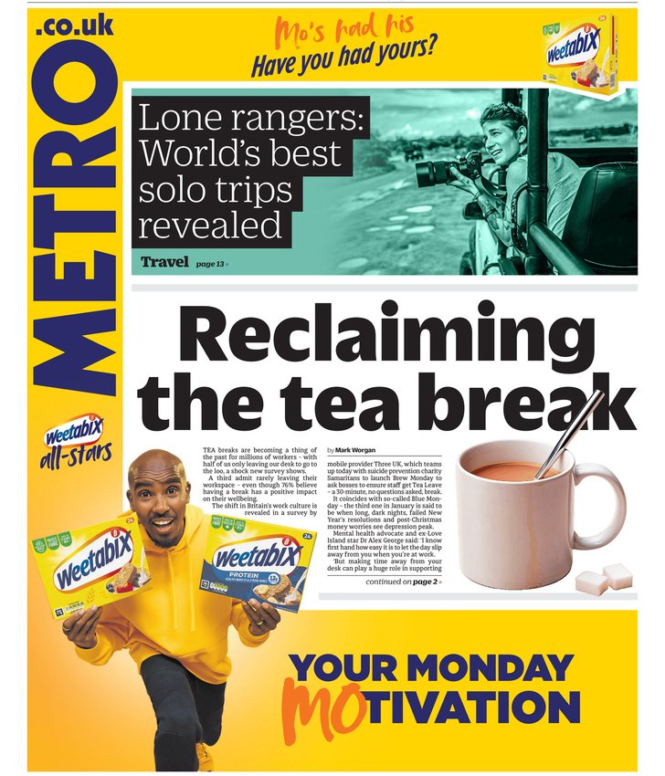 Metro Three 19.1.26 pg1
