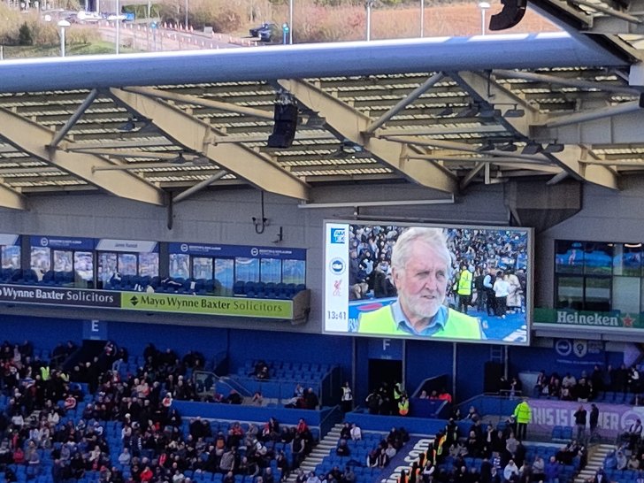 Mick at half time