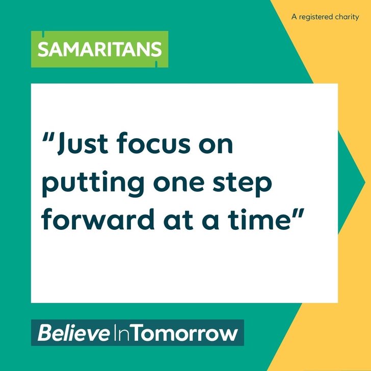 One step forward at a time