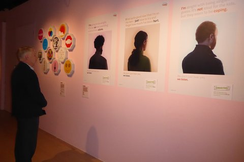 We Listen campaign being featured at Wellcome Collection