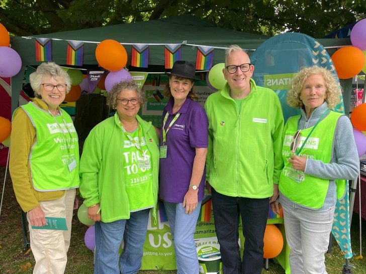 Volunteers at Chichester Pride 2025 2