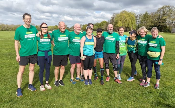 Samaritans at Tonbridge Park Run