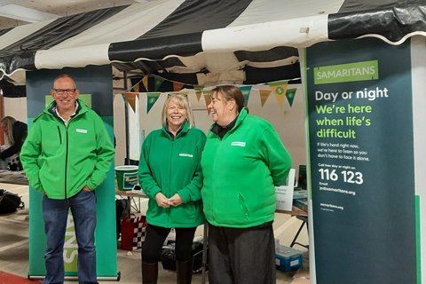 Cold and wet but having fun