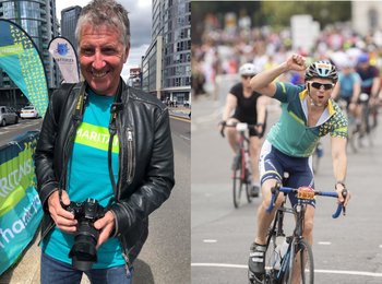 Cheeerer volunteers at London Marathon 2021