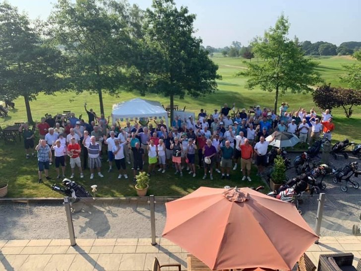 96 Studley Wood golfers raise £4,200 for Oxford Samaritans