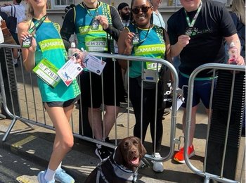 During the first lockdown, John and Laura set up a Virtual Boxing Class open to everyone. A whooping £1,300 was raised for Central London Samaritans which had the power to answer 260 potentially life-saving calls.