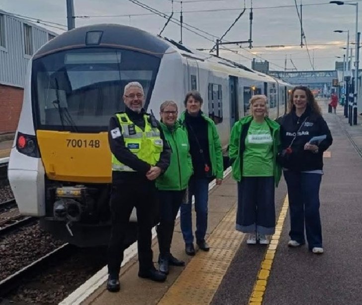 Brew Monday Campaign at Peterborough Station