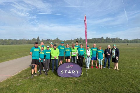 Farnborough Samaritans at Rushmoor Park Run