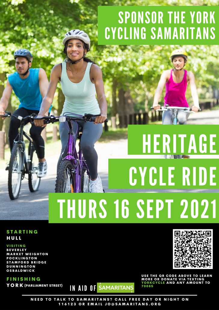 Samaritans Heritage Ride 2021