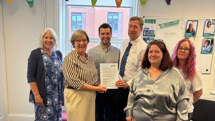 Fire Minister Chester Branch Visit