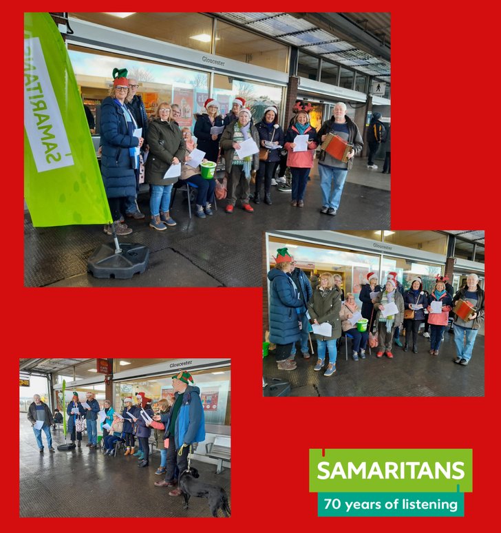Samaritans Gloucester Station Carols