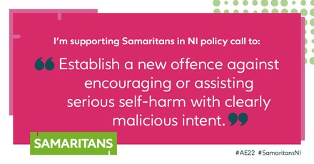 Samaritans NI_self harm offence