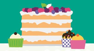 Cake illustration