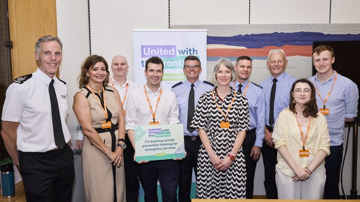 Samaritans Team at Parliament drop-in