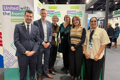 Samaritans Team at Party Conference
