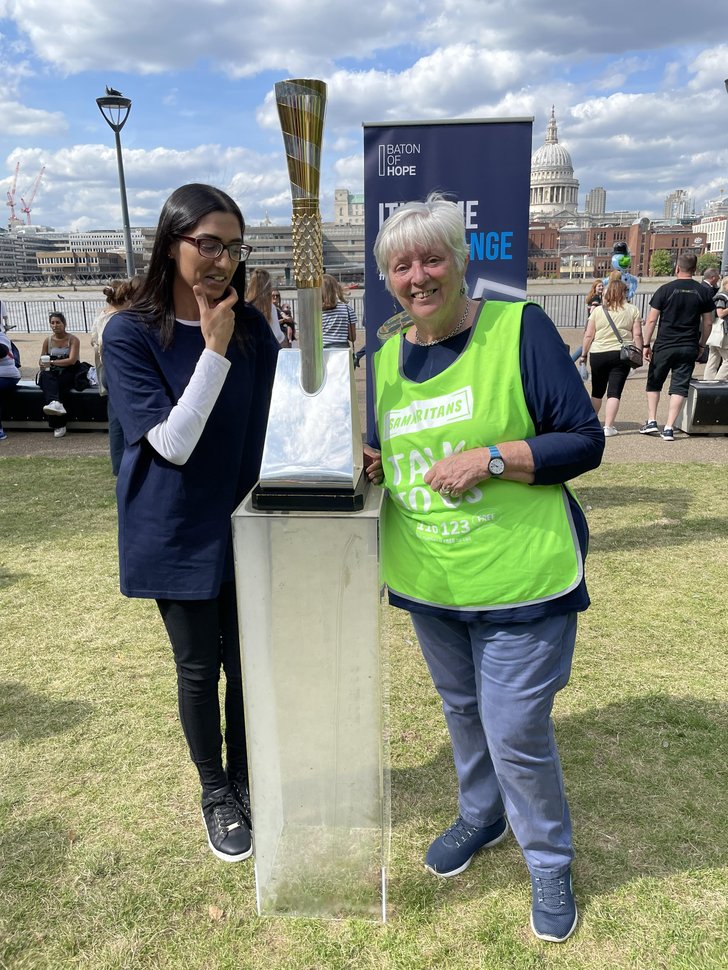 Sandeep Maggie and the baton