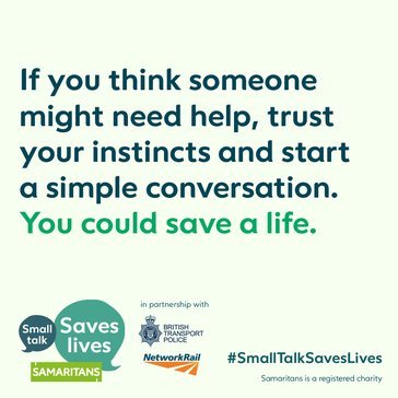 Small Talk Saves Lives graphic