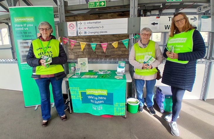 Small Talk Saves Lives at Lancaster station