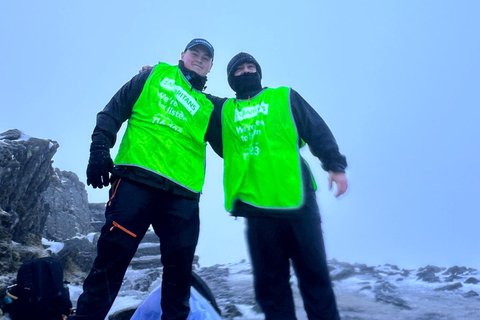 Yr Wyddfa/Snowdon Summit Bournemouth branch Jan 2026