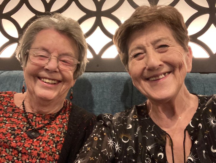 Some of our volunteers enjoying 60 year celebrations