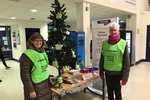 Outreach at St Albans Station