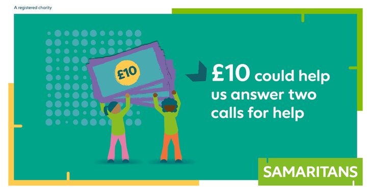 £10 could help us answer two calls for help - infographic
