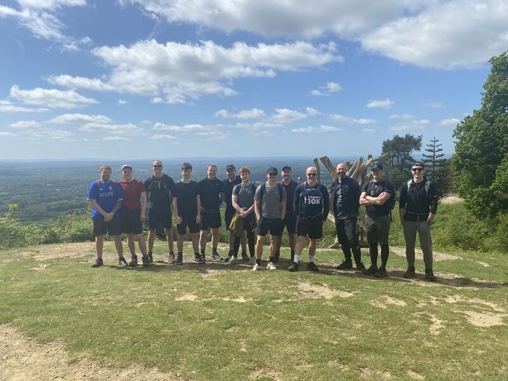 Surrey Three peaks challenge