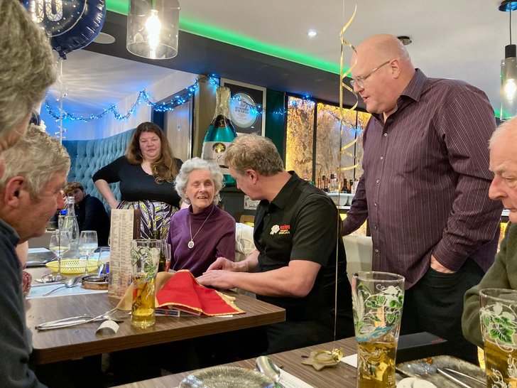 Thanks David for a great night out