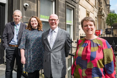 Samaritans Kevin Stewart MSP - Wed 4 May 2022 - Edinburgh, Scotland (© photographer - Andy Catlin www.andycatlin.com)