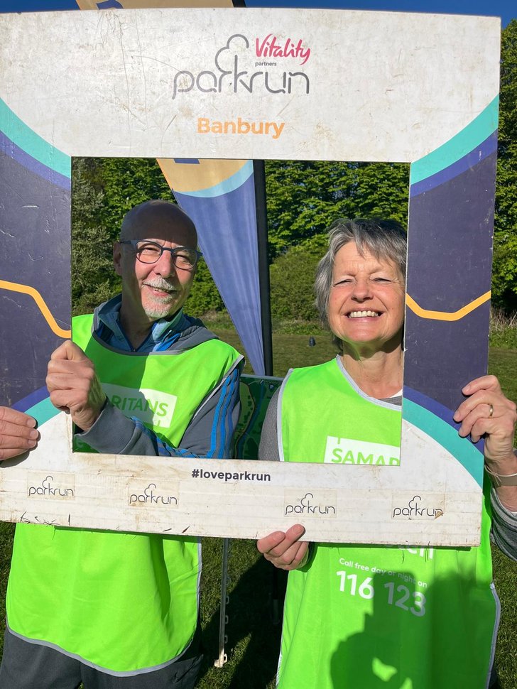Volunteers at Park Run