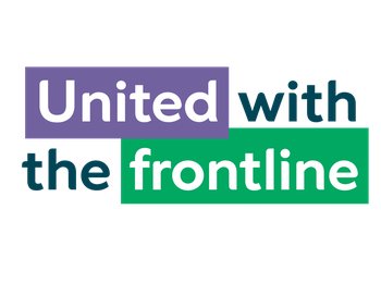 United with the frontline campaign logo