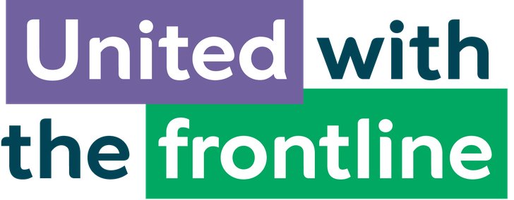 United with the frontline campaign logo