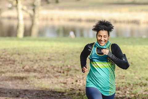 Marathon runner photoshoot