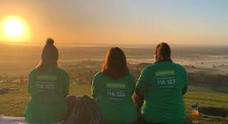 #TeamSamaritan dawn walkers!